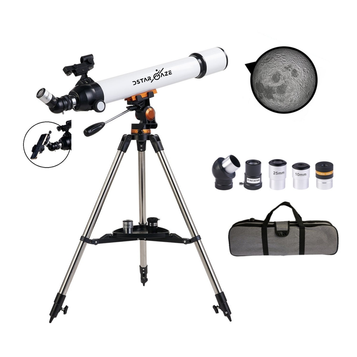 Telescopio Astronómico Profesional Monocular 70070m