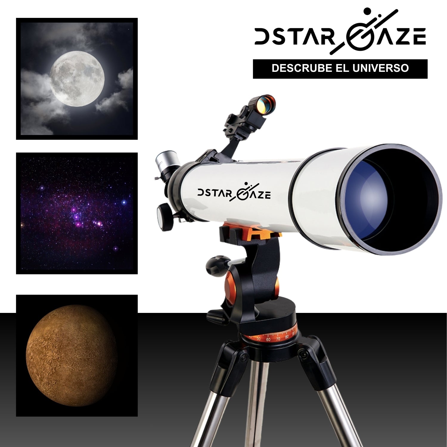 Telescopio Astronómico Profesional Monocular 70070m