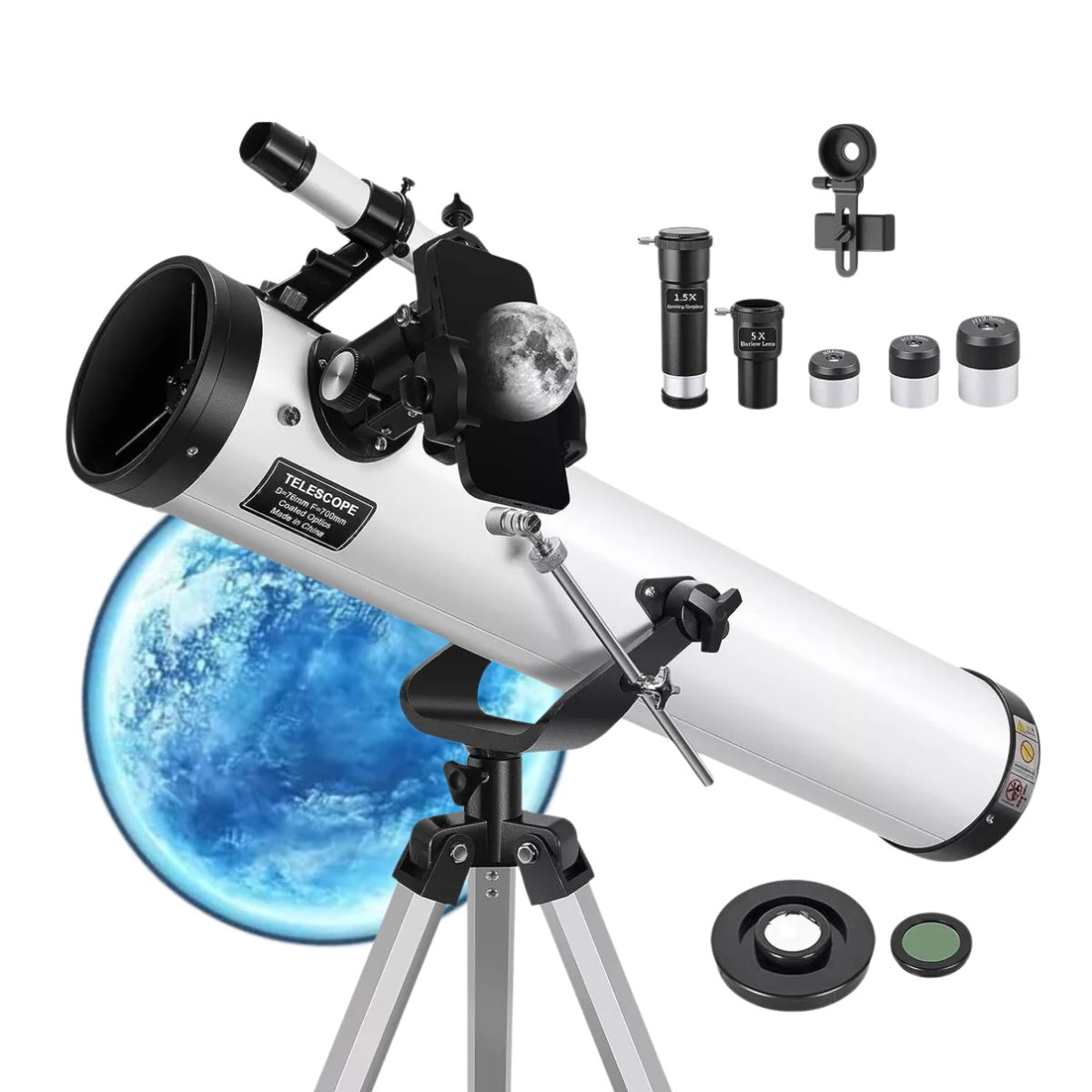 Telescopio Astronómico Profesional F70076