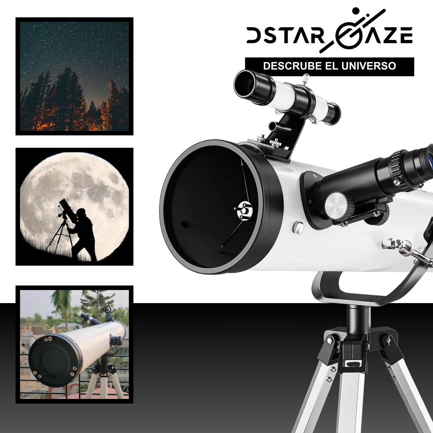 Telescopio Astronómico Profesional F70076