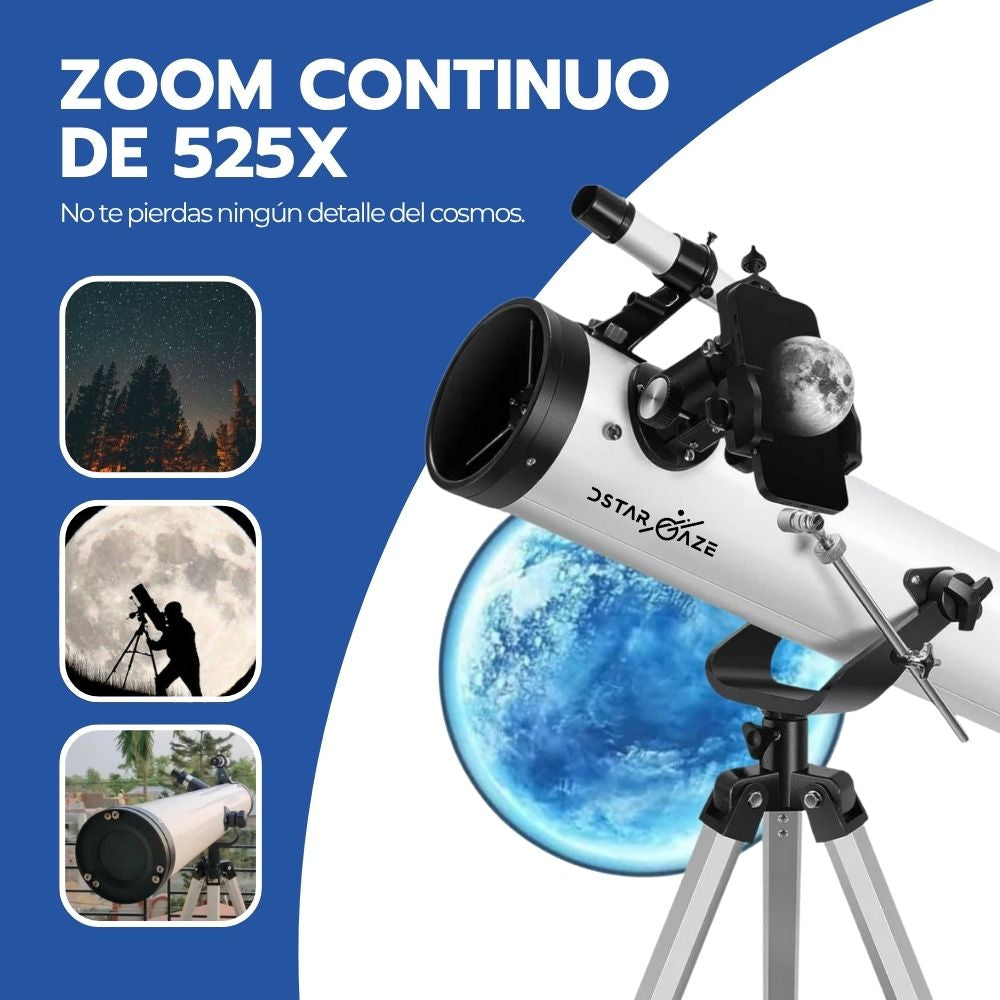 Telescopio Astronómico Profesional F70076