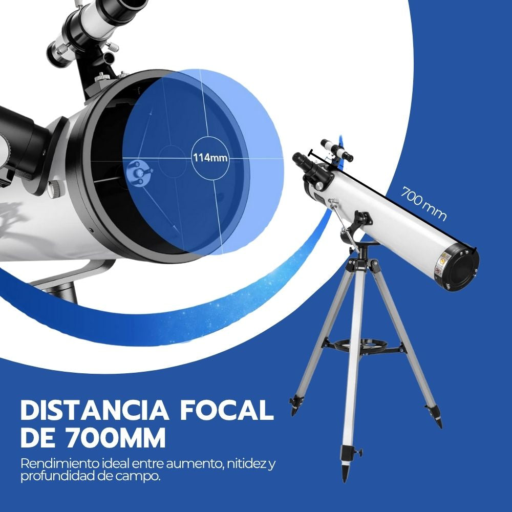 Telescopio Astronómico Profesional F70076