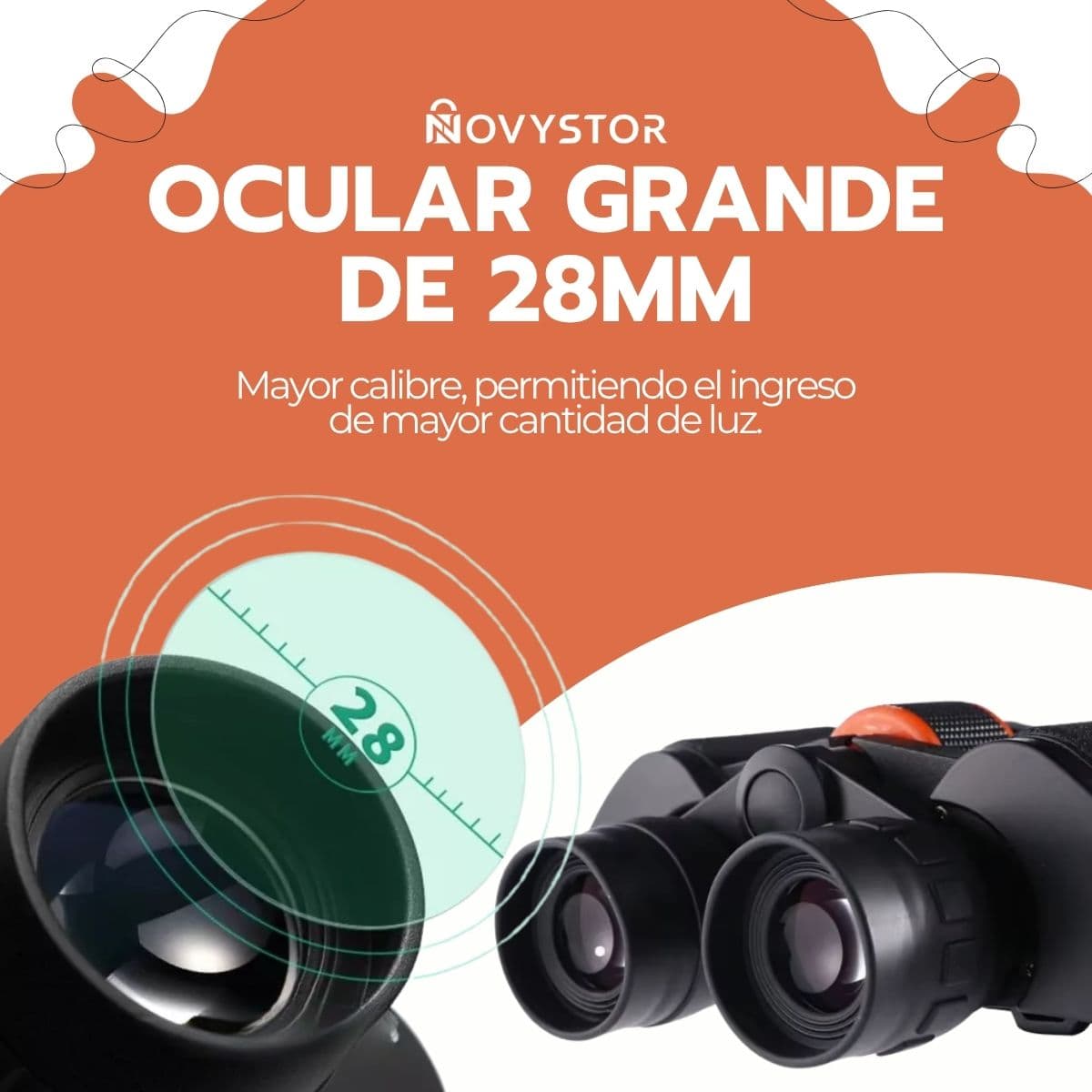 Binoculares 8x20 Hd Bak4 Waterproof Fmc Alta Calidad — imagen 5