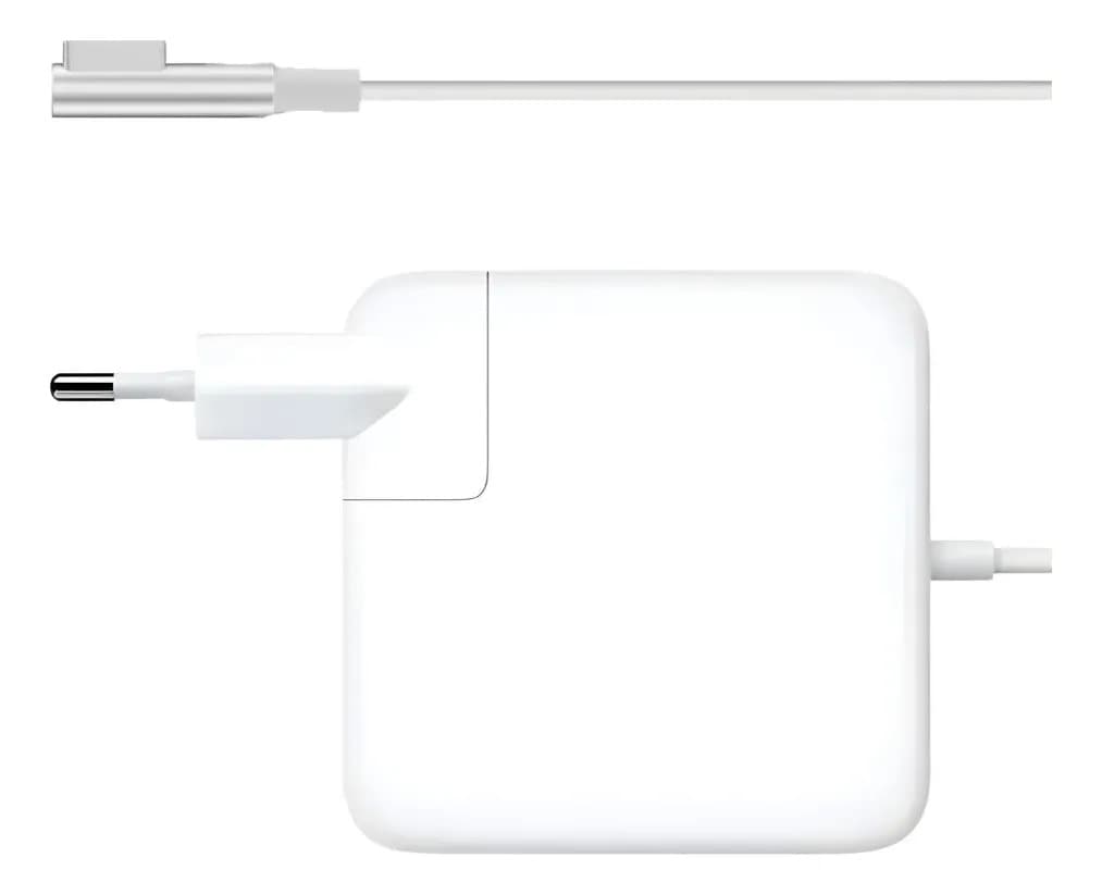 Cargador Para Macbook Y Laptop 60w Conector Magnético Blanco — imagen 2