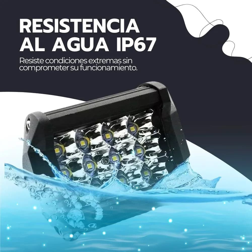 Foco Led Neblinero 36w Ip67 Alta Potencia Para Vehículos — imagen 6
