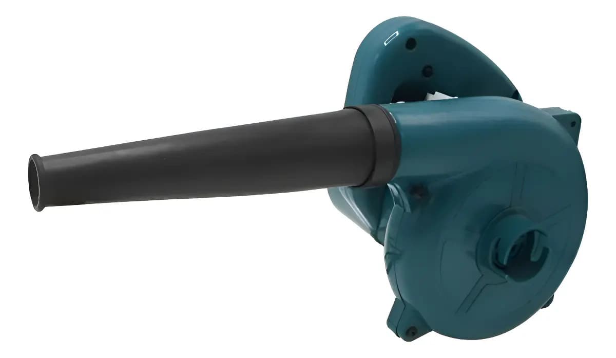 Sopladora De Aire Eléctrico Corriente Limpieza Color Verde
