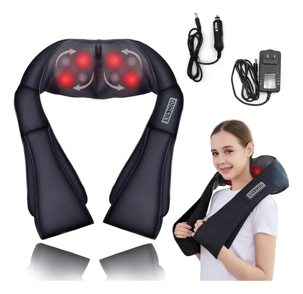 Masajeador Profesional De Espalda Hombro Cuello Relajación — imagen 10