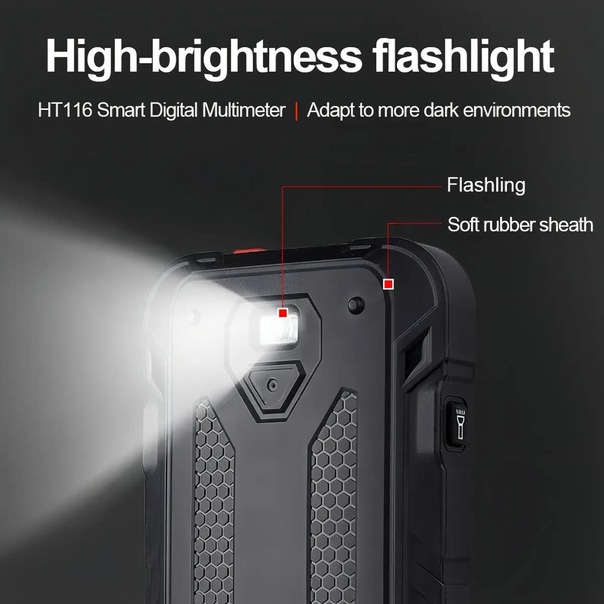 Multímetro Digital Portátil Multitester Ht116 — imagen 2
