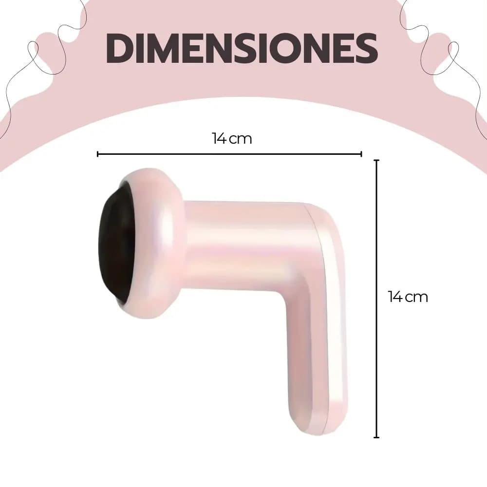 Masajeador Eléctrico Corporal Anticelulítico Rosa — imagen 10