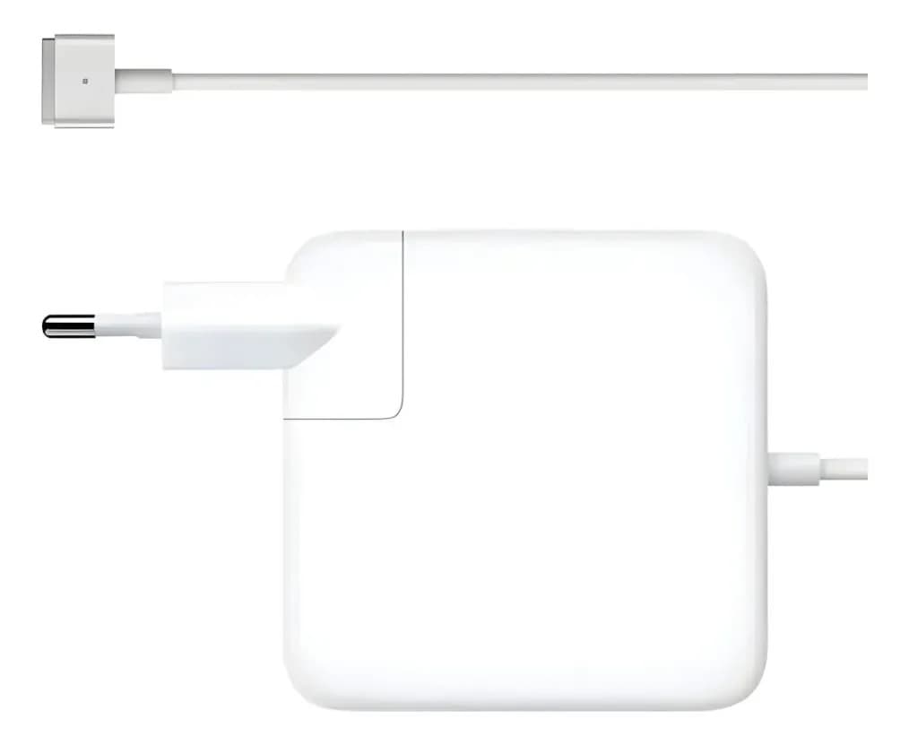 Cargador Macbook Y Laptop 60w Desmontable Conector T Negro — imagen 2