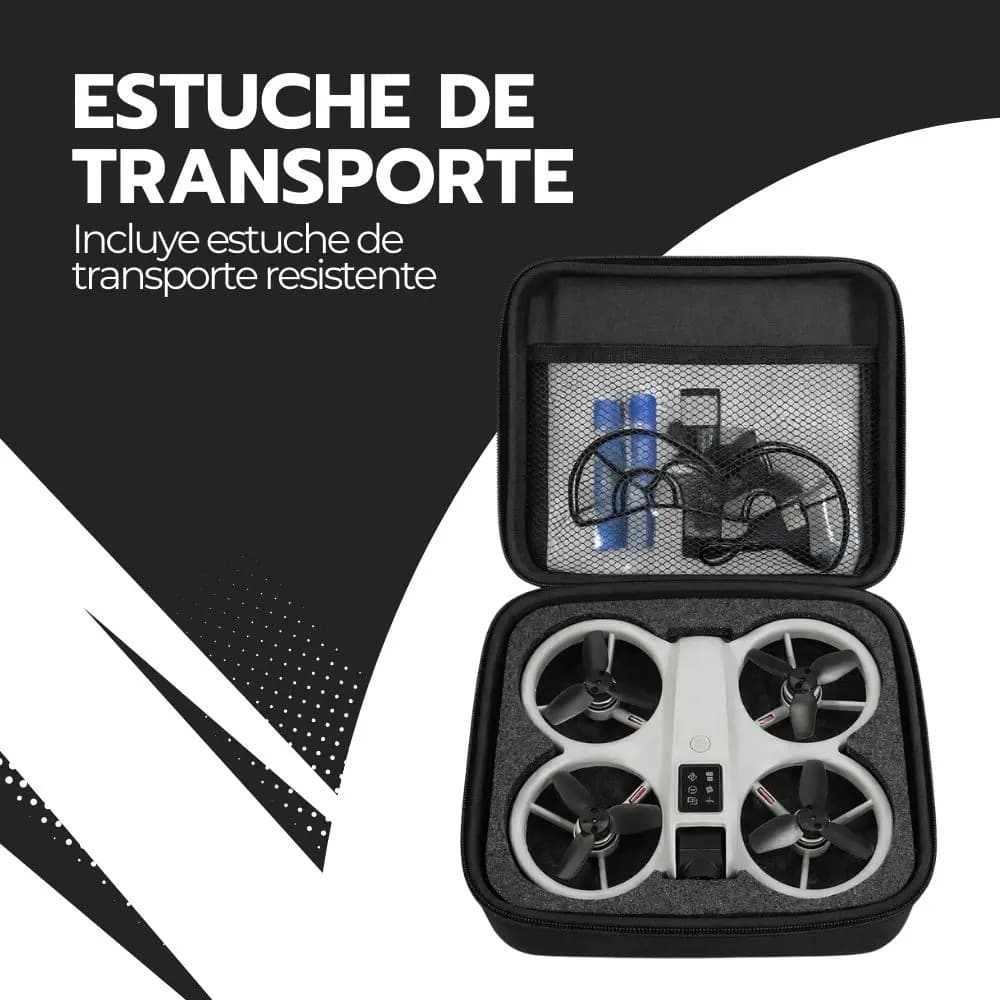Drone Brushless Con Cámara, Control Lcd Y Giro 360° Blanco — imagen 5