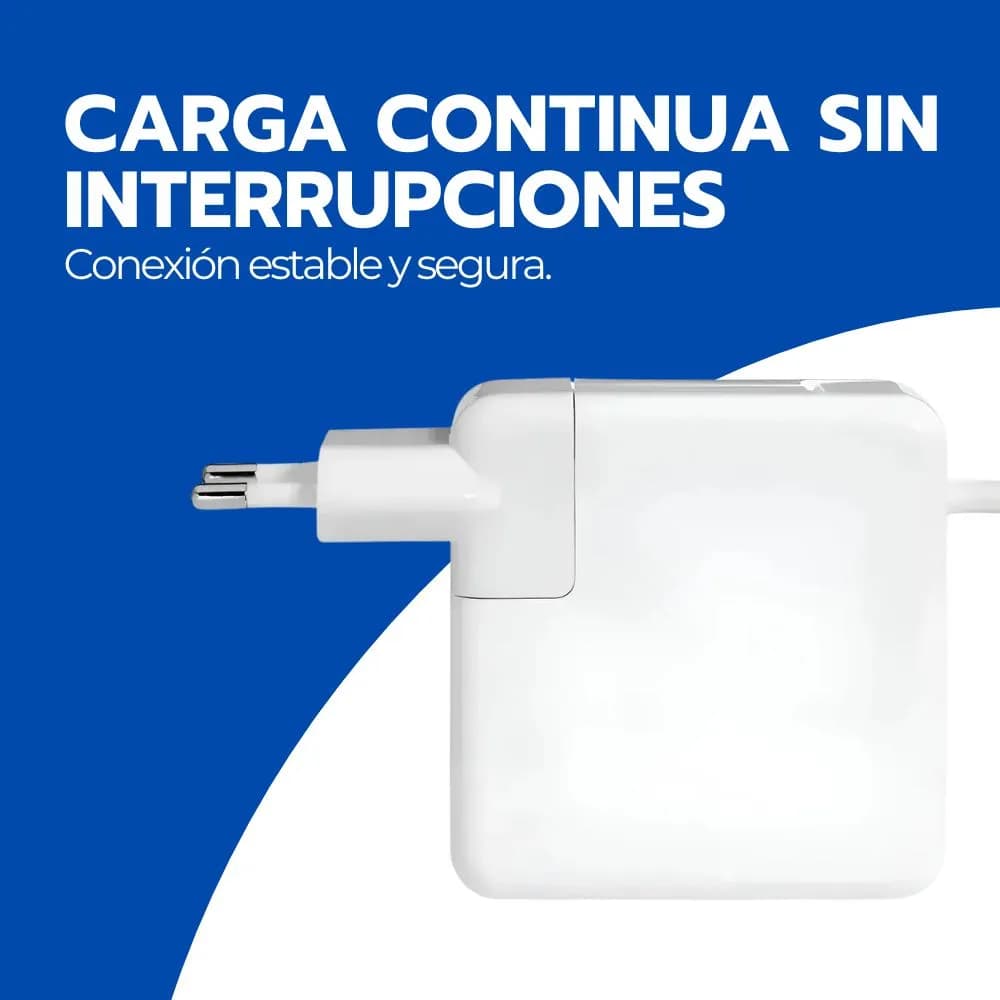 Cargador 87w Cable Tipo C Carga Rápida Para Laptop Y Macbook Blanco — imagen 8