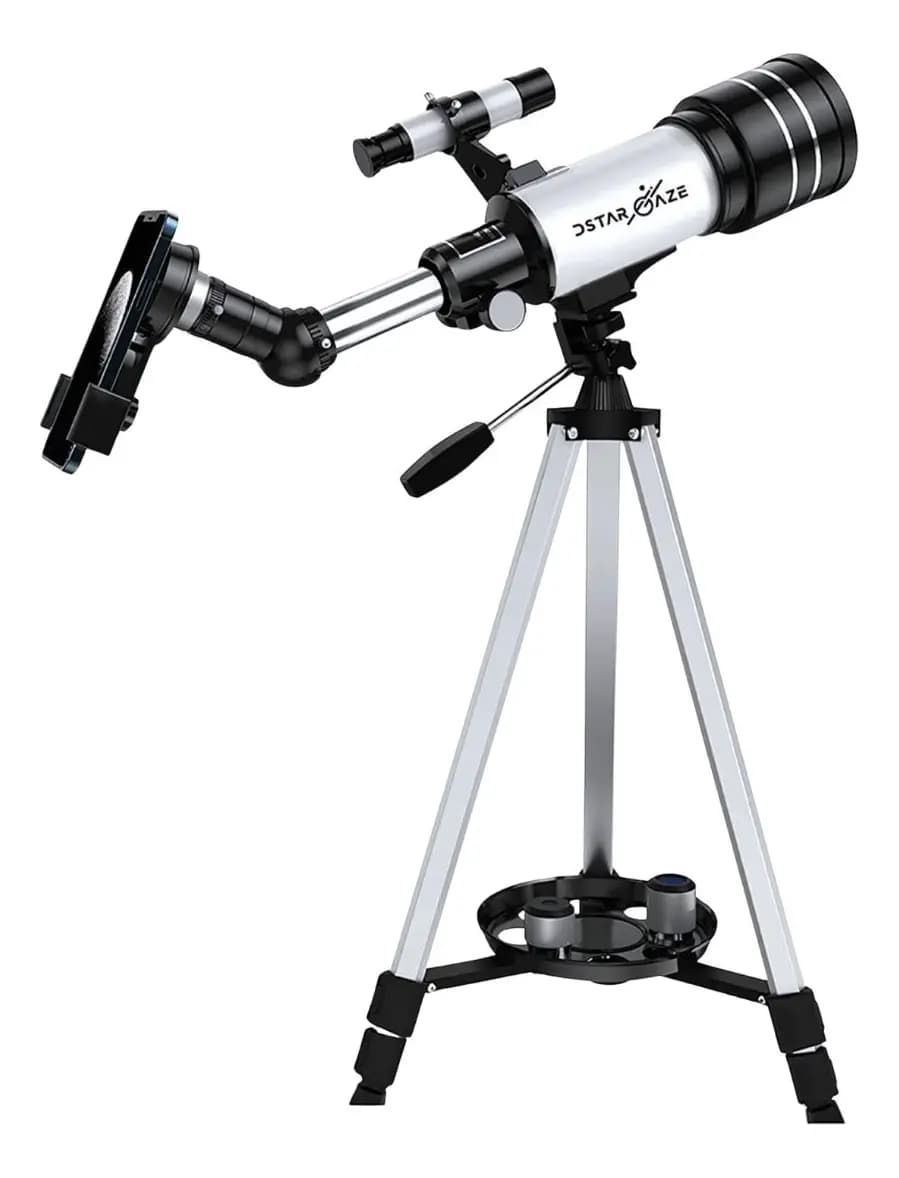 Telescopio Astronómico Profesional Monocular F40070 Blanco — imagen 2