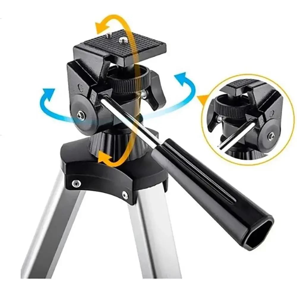 Telescopio Astronómico Profesional Monocular F36050m Color Plateado — imagen 5