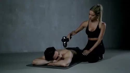 Pistola De Masaje Muscular Profesional Electrico Kine Spa Gris — imagen 7