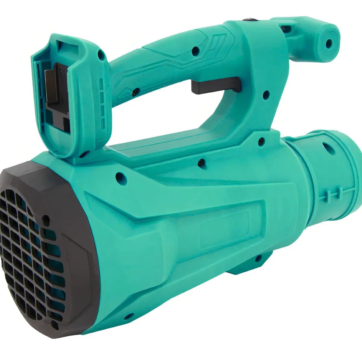Soplador De Hojas Inalámbrico Secador De Aire Eléctrico Color Verde Claro — imagen 5