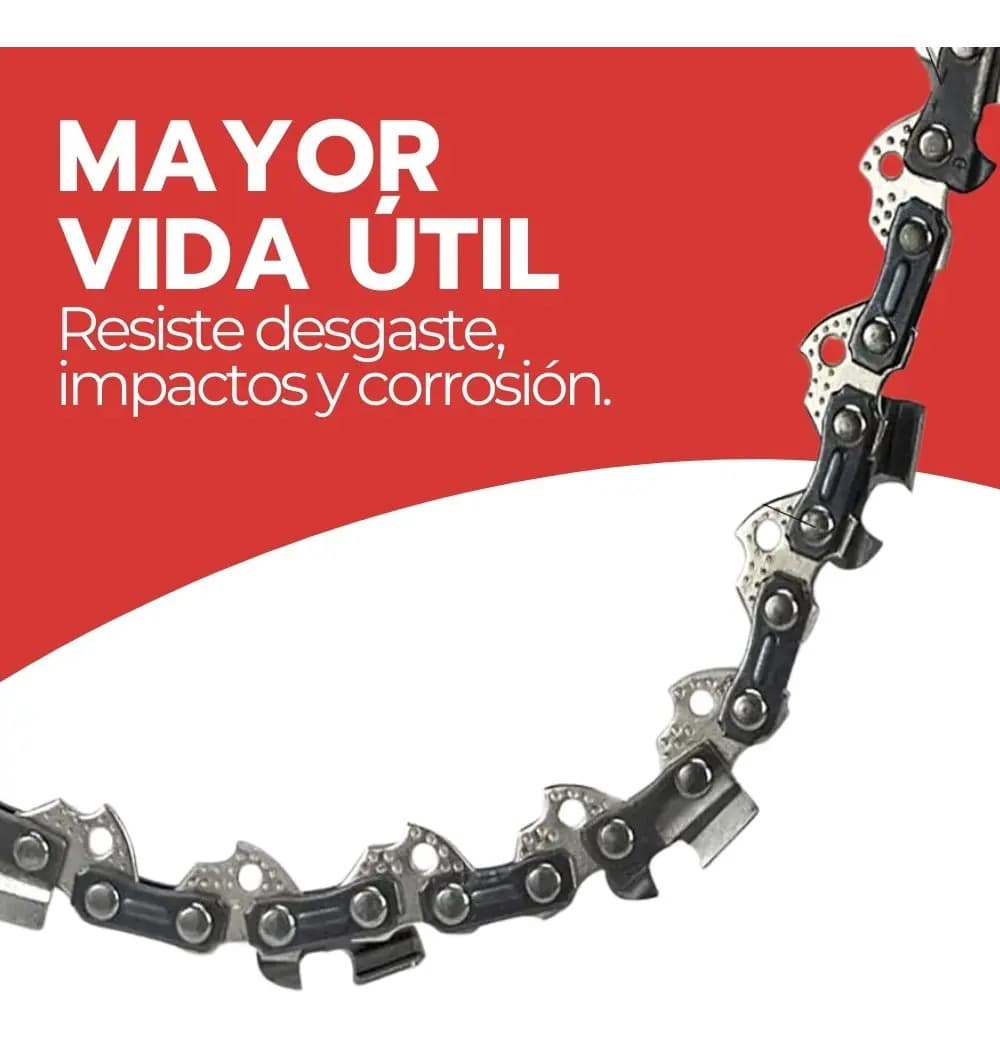 Cadena Motosierra 6 Acero Repuesto Universal — imagen 9