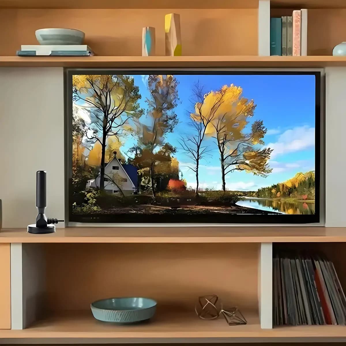 Antena Tv Digital Hd Tvd Smart Tv Negro — imagen 8