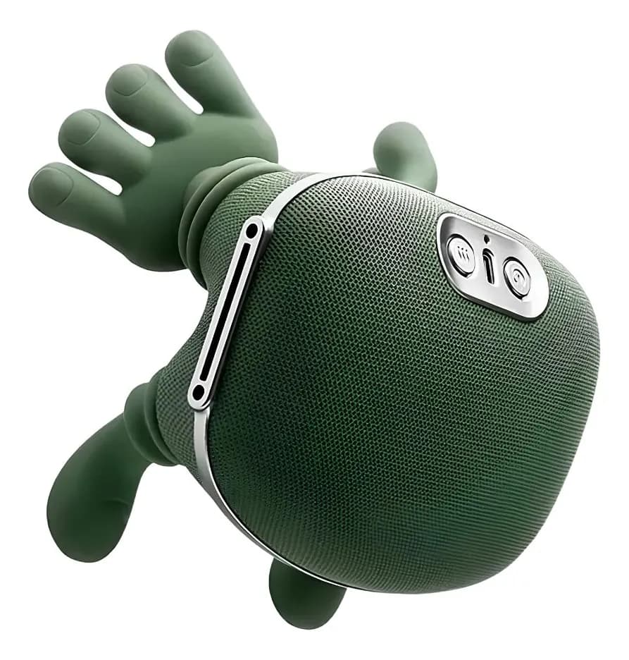 Masajeador Cuello Y Hombros Shiatsu Con Calor Recargable Verde