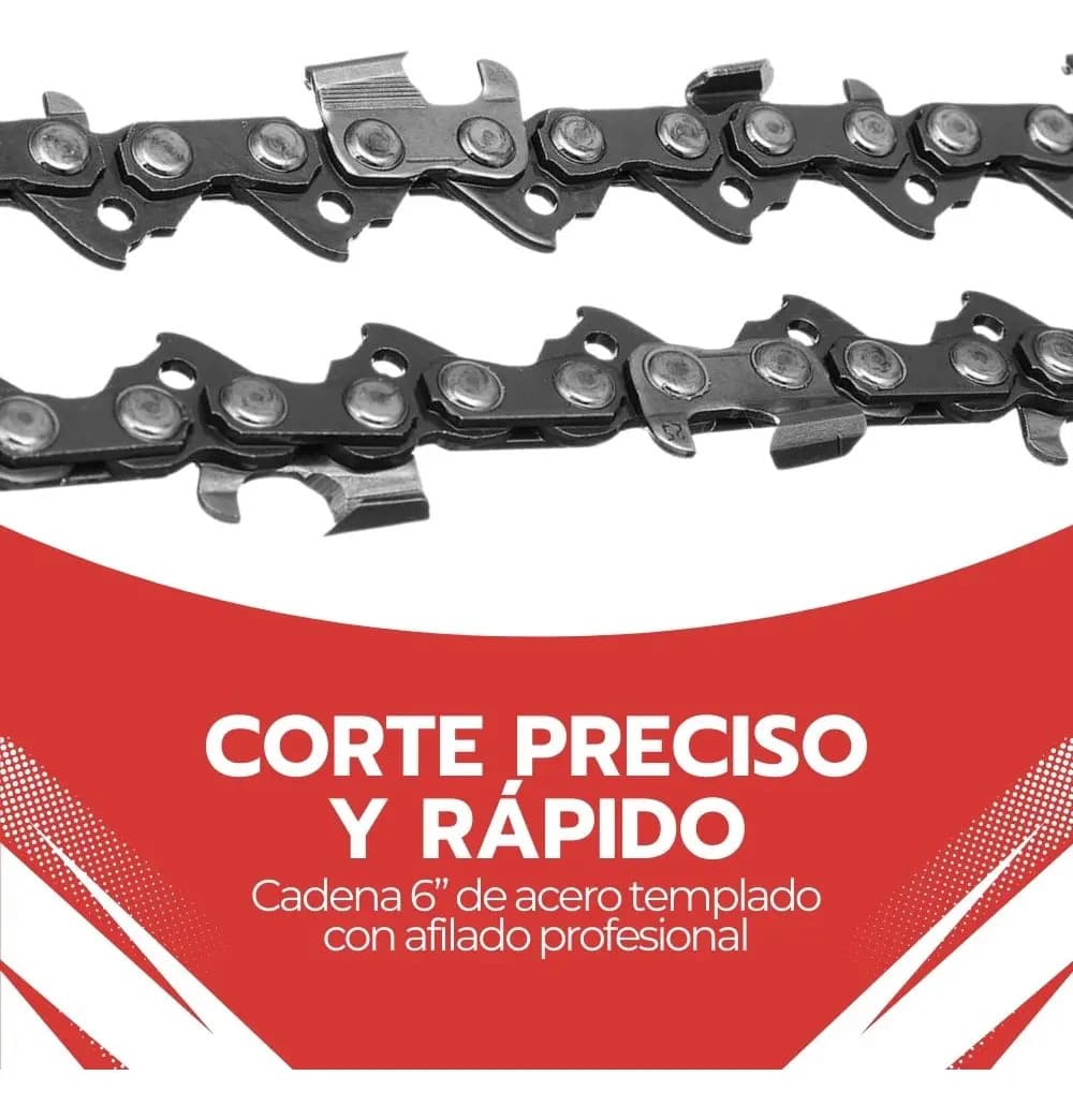Cadena Motosierra 6 Acero Repuesto Universal — imagen 6
