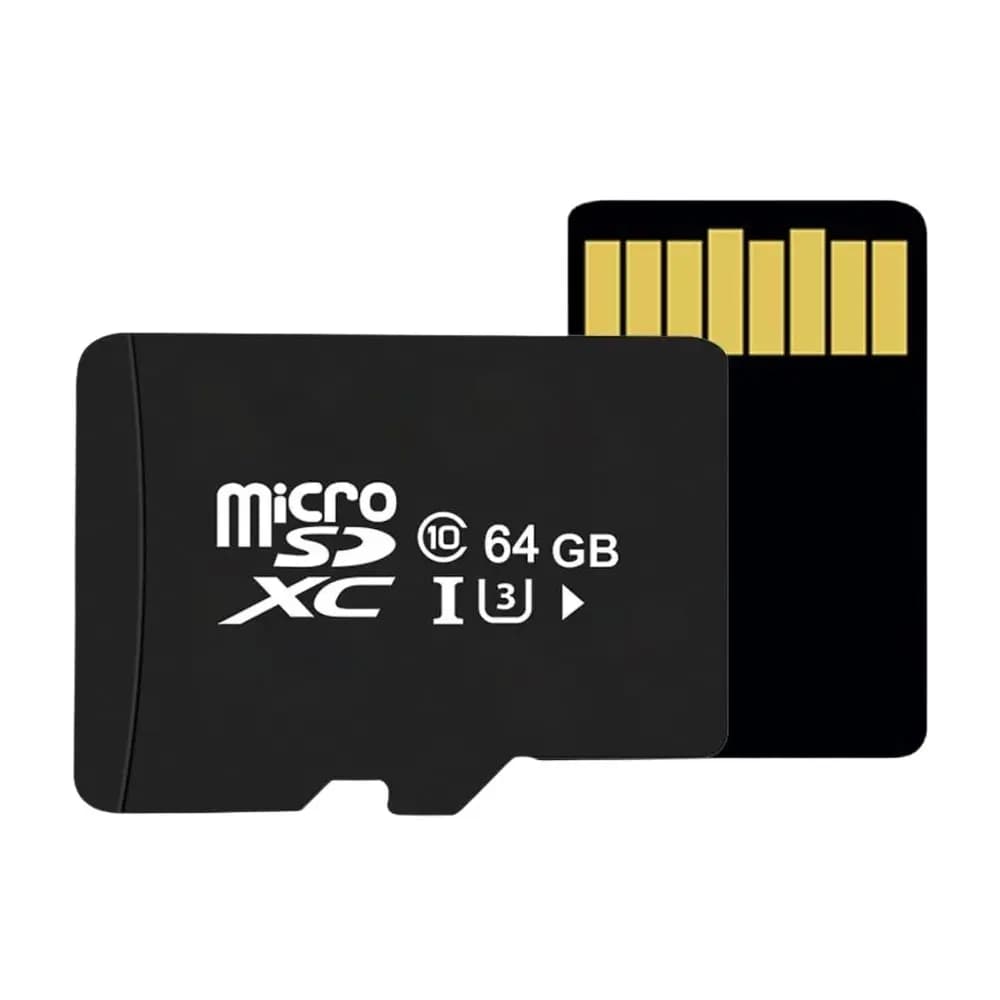 Tarjeta Micro Sd 64gb Clase 10 U3 Alta Velocidad — imagen 2