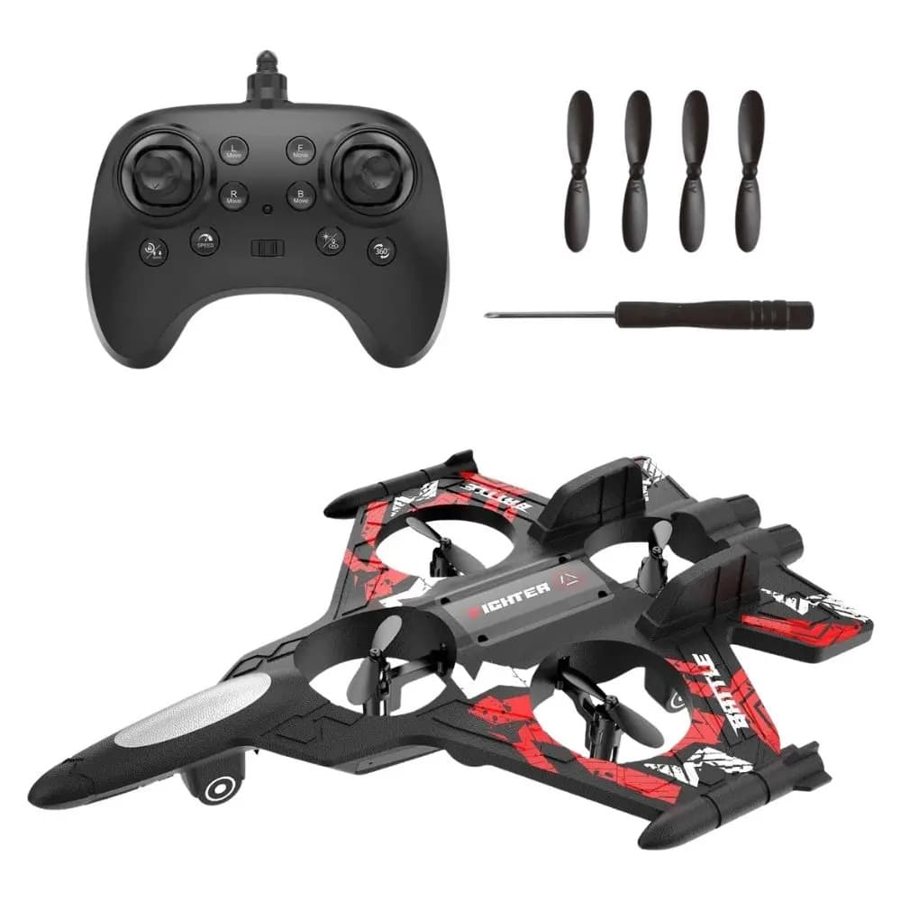 Juguete Drone Avión Espuma Planeador Control Remoto Batería — imagen 2