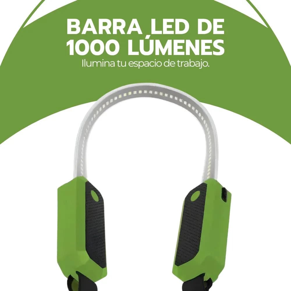 Barra De Luz Led Recargable Para Capó De Automóvil 1000 Lúm — imagen 6