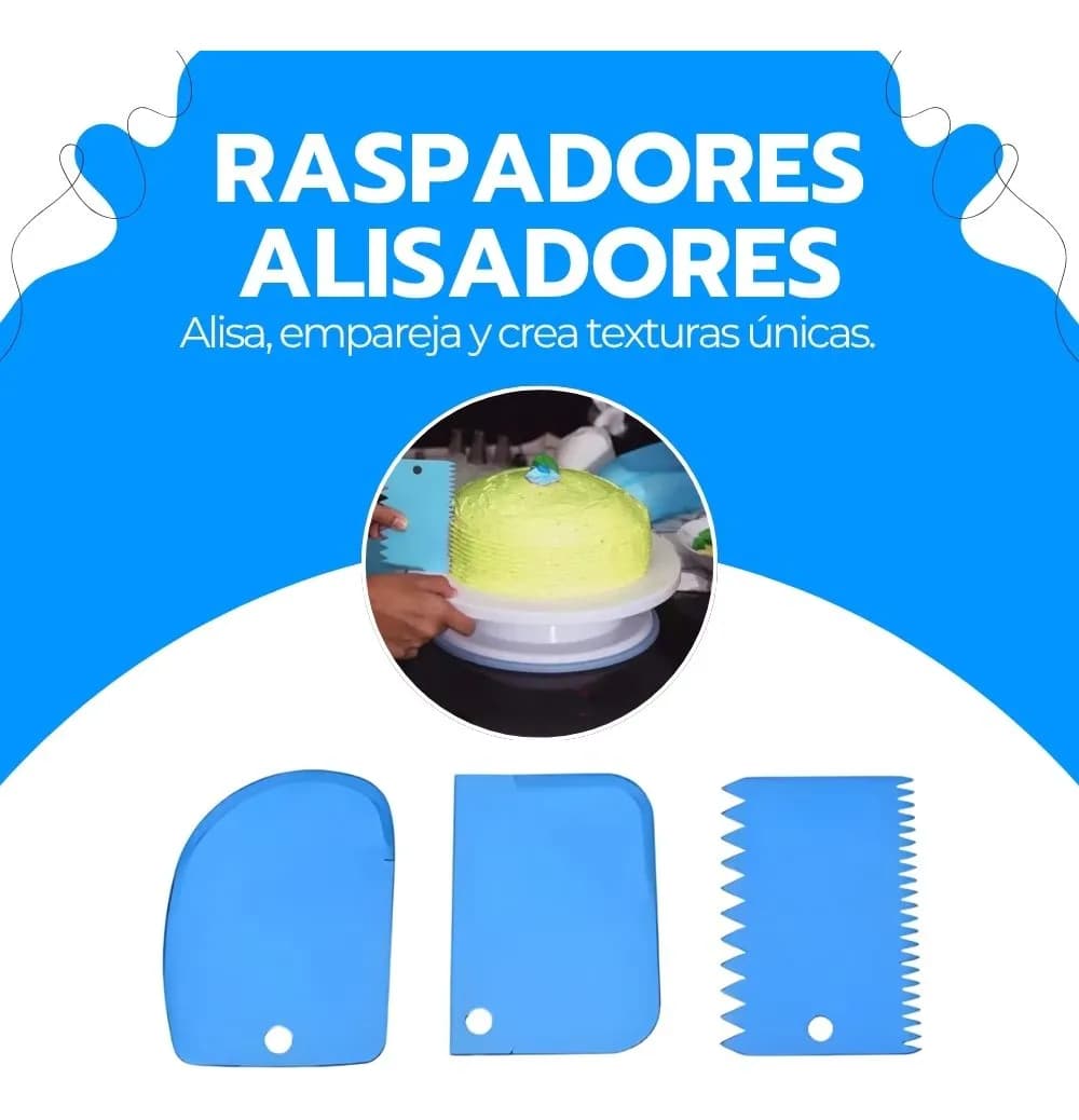 Set Decorador de Pasteles 66 Piezas Reposteria — imagen 10