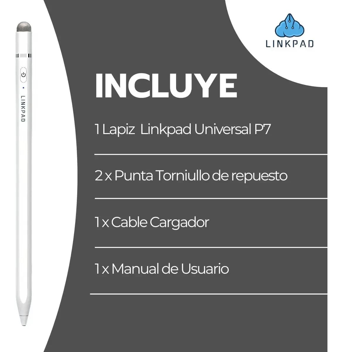 Lápiz Stylus Universal 2 En 1 Con Función De Inclinación P7 — imagen 10