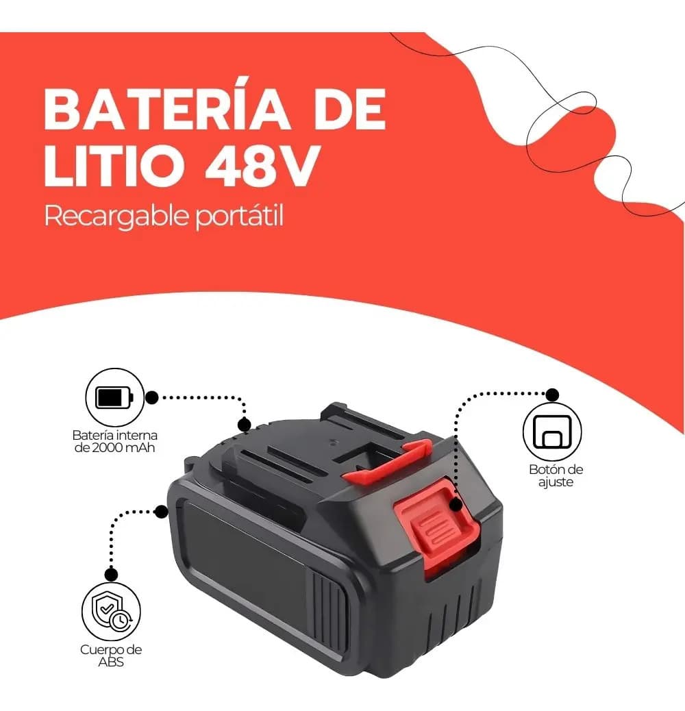 Batería 48v Litio Ion Industrial Ion Lithium Recargable — imagen 3
