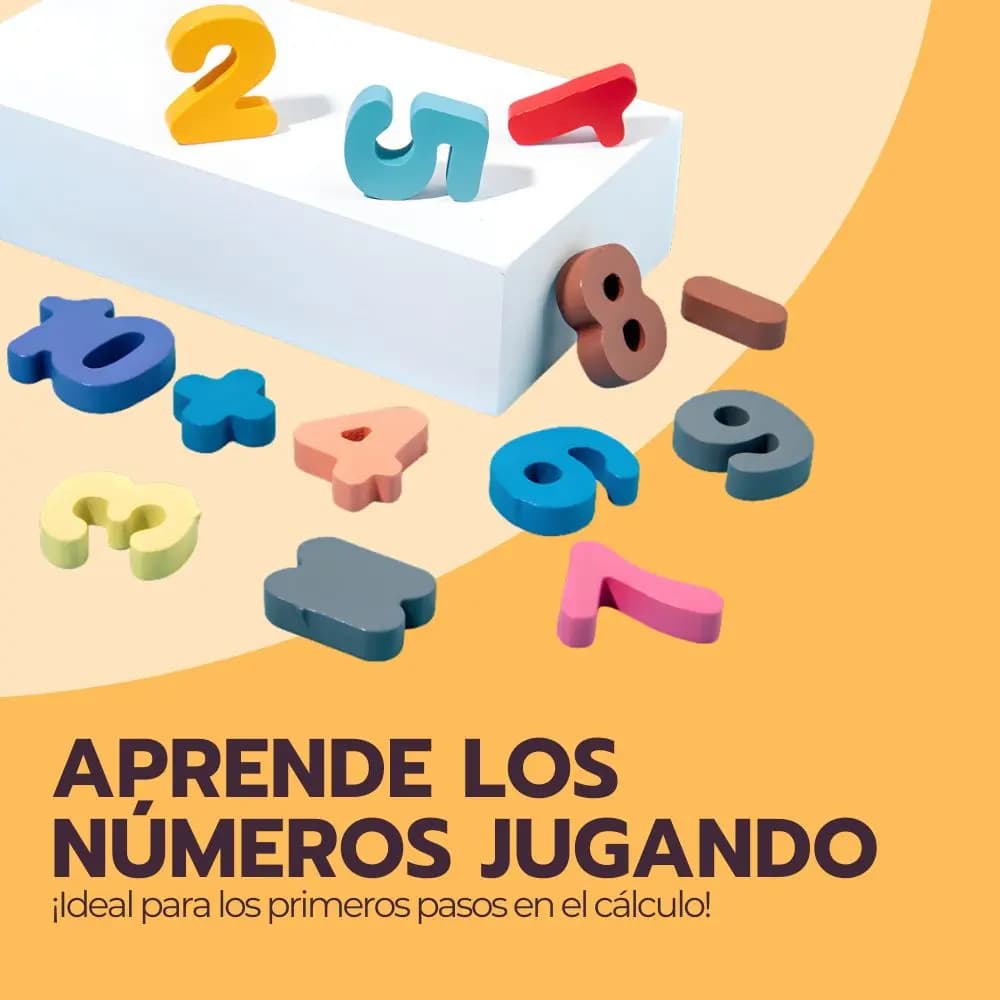 Tablero Educativo Infantil Monterossi 7 En 1 De Madera — imagen 8