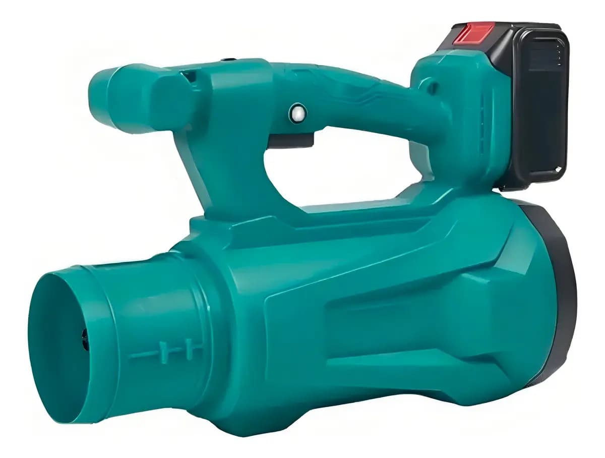 Soplador De Hojas Inalámbrico Secador De Aire Eléctrico Color Verde Claro — imagen 2