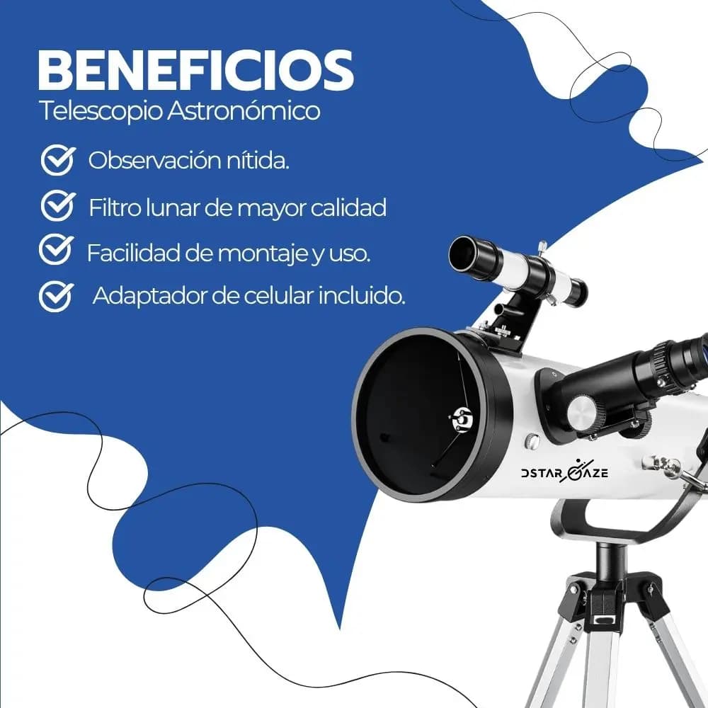 Telescopio Astronómico Profesional F70076 — imagen 3
