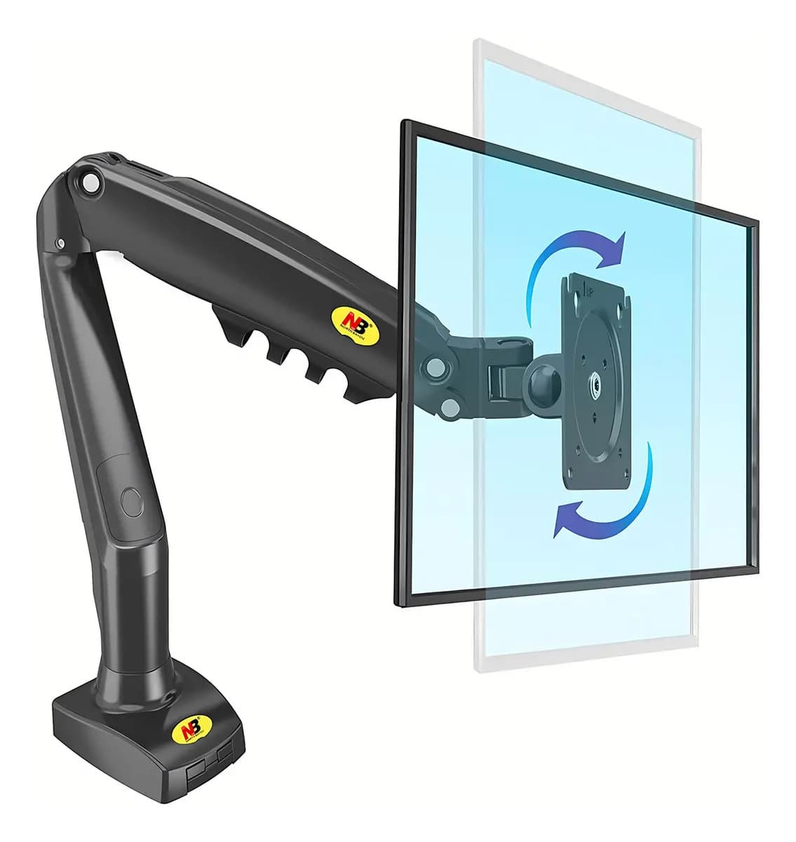 Base Escritorio Soporte Televisor Monitor 17 -30 2-9kg F80 Color Negro