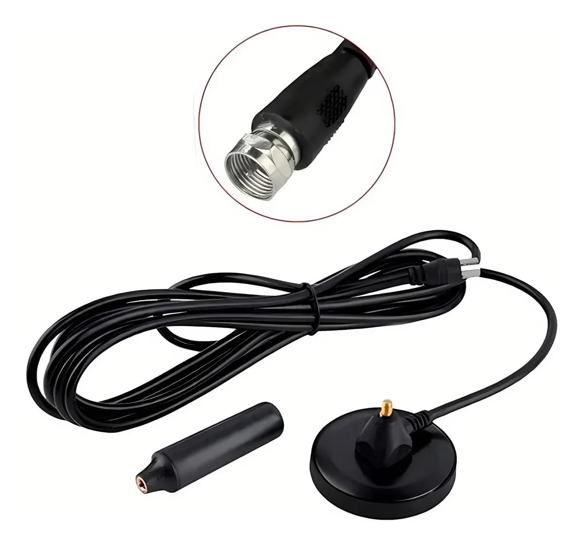 Antena Tv Digital Hd Tvd Smart Tv Negro — imagen 7