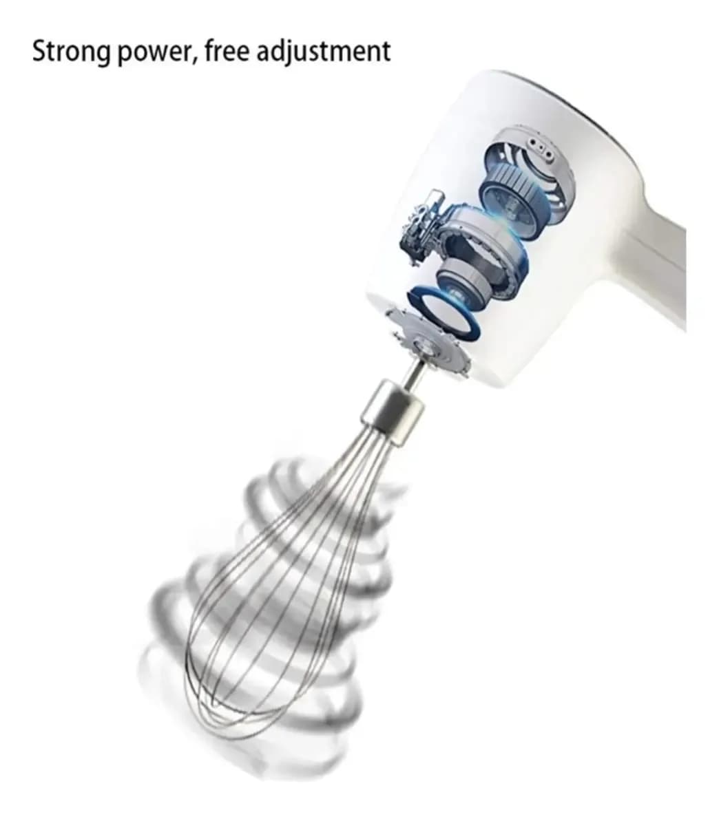 Batidora De Mano Electrica Inalámbrica Recargable Ligera — imagen 4