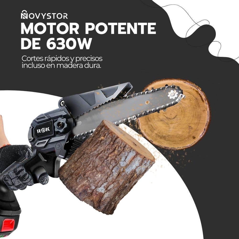 Motosierra Eléctrica Inalámbrica Portátil De 6 Pulgadas — imagen 4