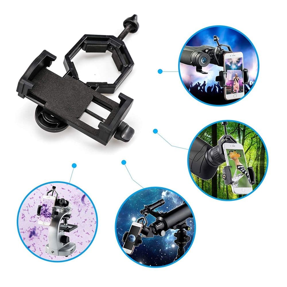 Adaptador Universal Celular Telescopio Microscopio Binocular — imagen 4