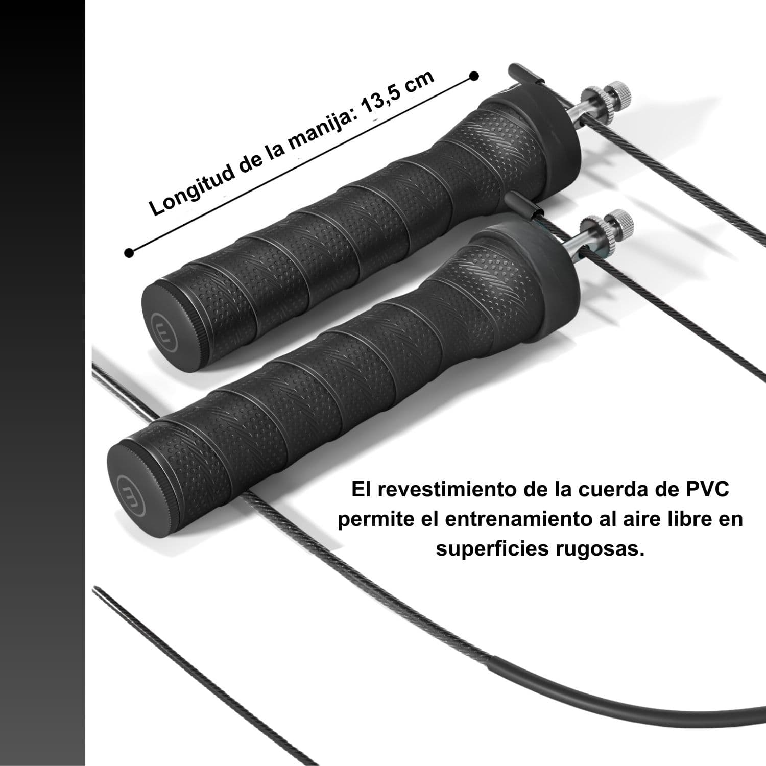 Cuerda para saltar crossfit ajustable con rodamiento + Bolso — imagen 6