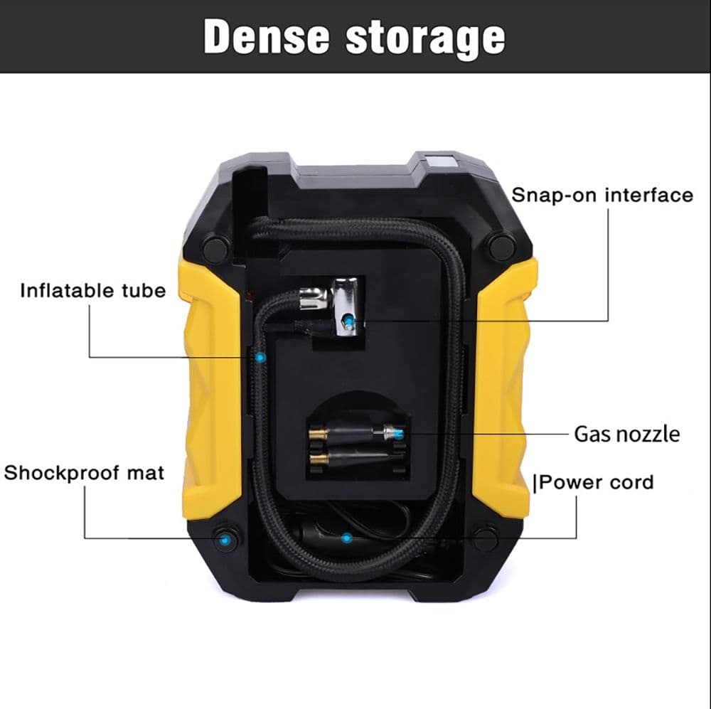 Compresor De Aire Portátil Análogo 12v Todo Neumático — imagen 3