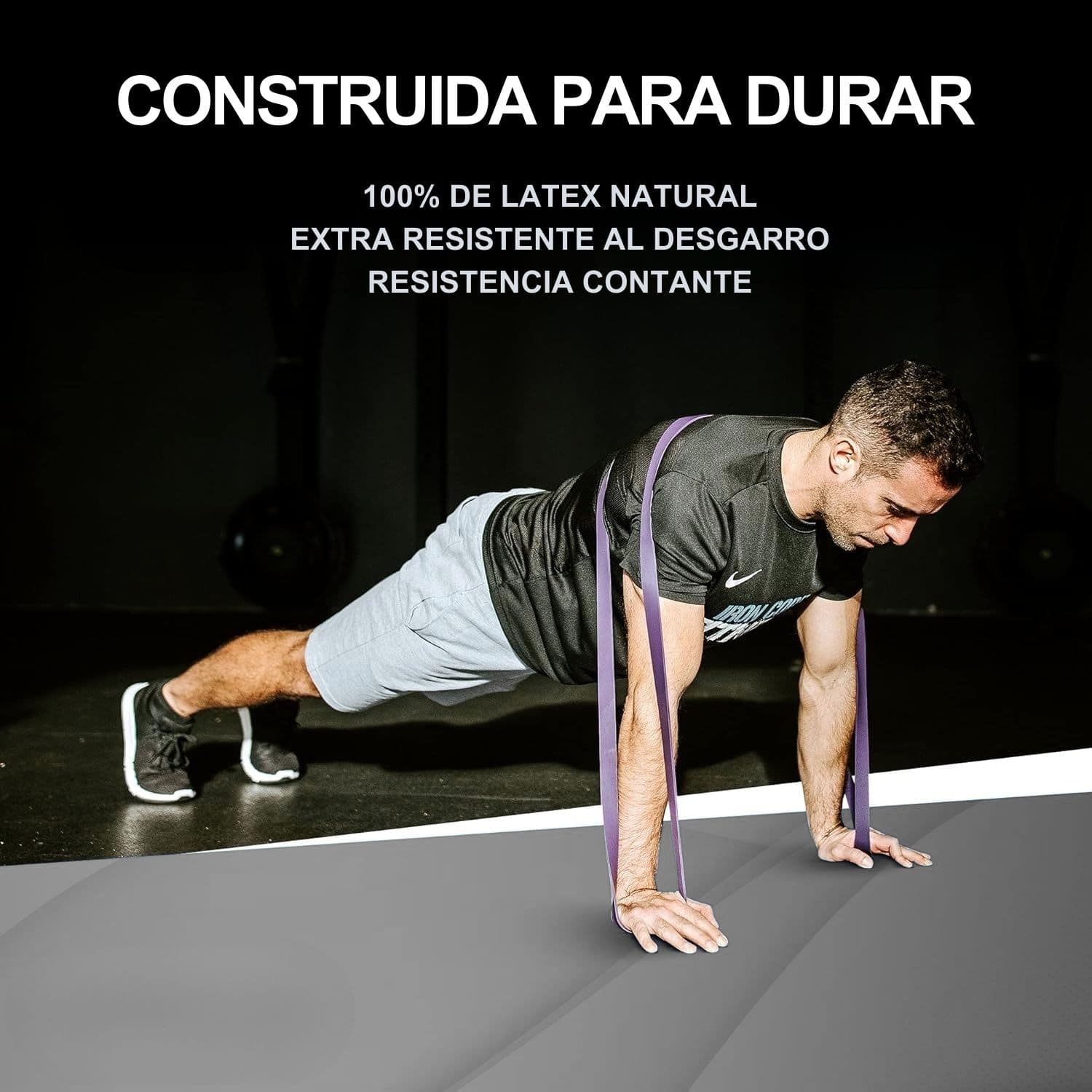 Powerband banda de Resistencia Crossfit Gym Calistenia 36kg — imagen 7