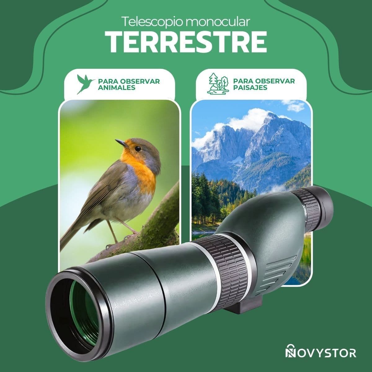 Telescopio Monocular HD Eyebre 20-60x60 — imagen 6