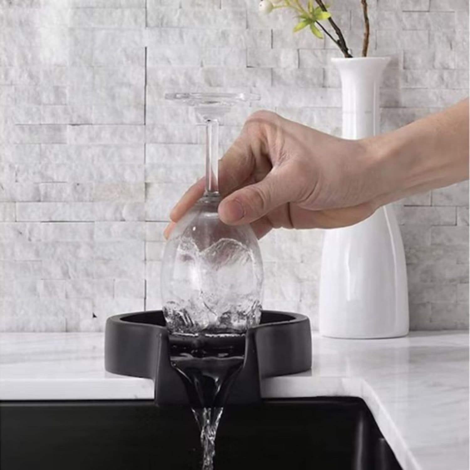 Lavador Limpiador Automático Para Vasos Tazas Copa Cocina — imagen 6