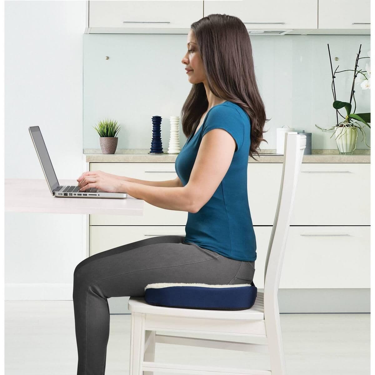 Cojín Soporte Ortopedico Silla Ergonómico Lumbar — imagen 5