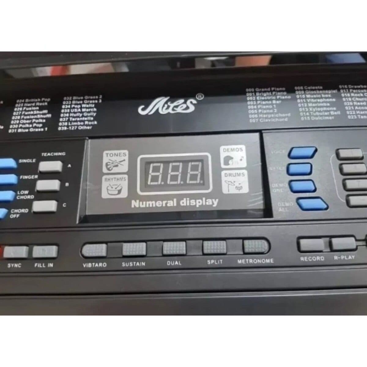 Piano Eléctrico 61 teclas teclado Musical MLS polifónico — imagen 4