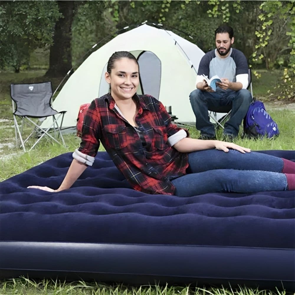Colchón Inflable 2 Plazas Intex Camping Dura Beam Standar — imagen 7