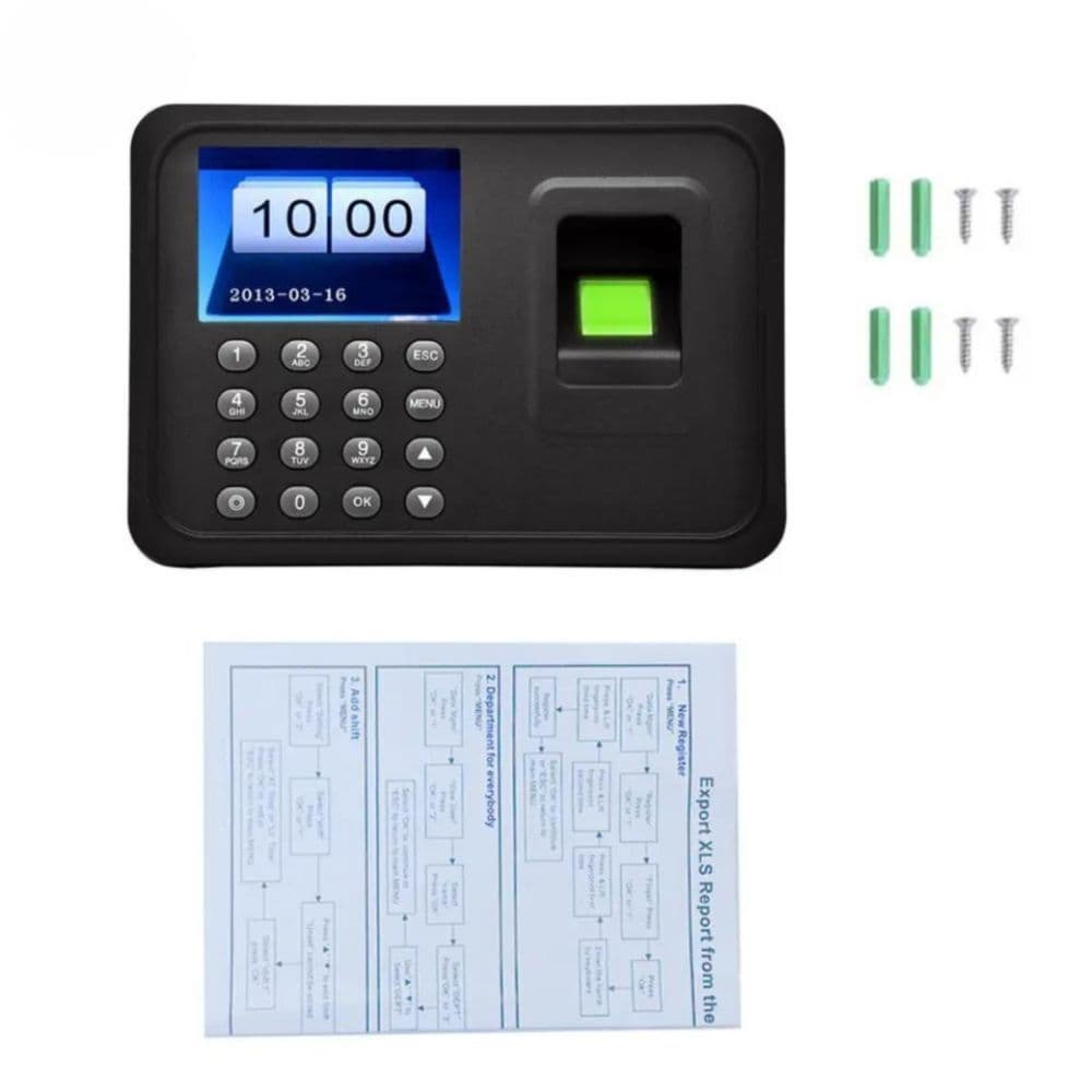 Reloj Control Asistencia Huella Digital Biométrico SXC-08049 — imagen 5