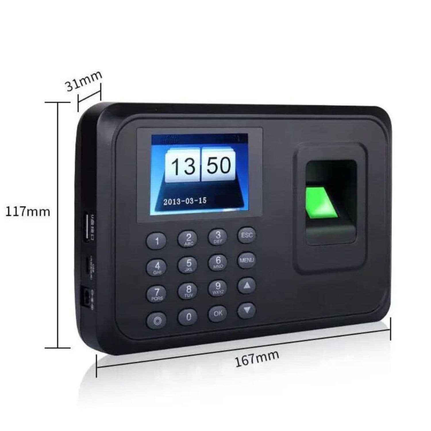 Reloj Control Asistencia Huella Digital Biométrico SXC-08049 — imagen 6