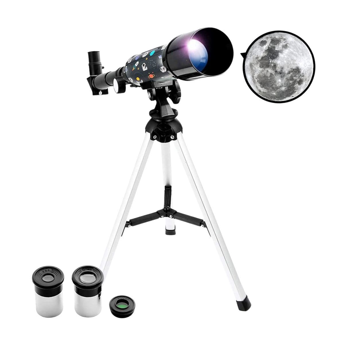 Telescopio Astronómico Profesional F36050m diseño espacial