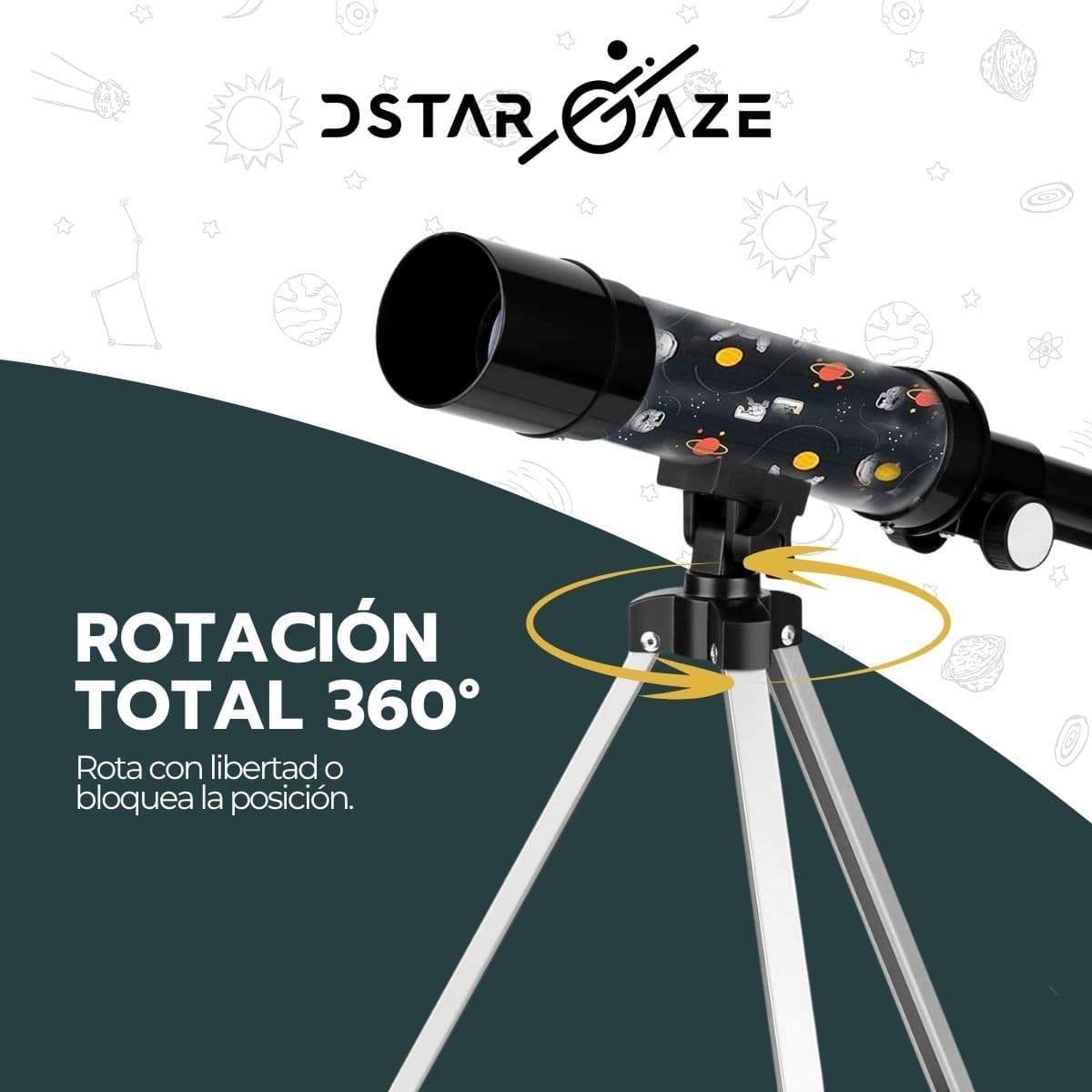 Telescopio Astronómico Profesional F36050m diseño espacial — imagen 6